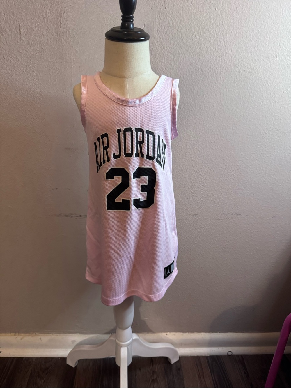 Jordan Kids Pink 'Air Jordan 23' Mesh Basketball Tank